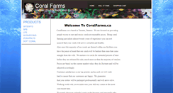 Desktop Screenshot of coralfarms.ca