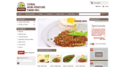 Desktop Screenshot of coralfarms.com.ph