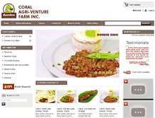Tablet Screenshot of coralfarms.com.ph